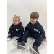 No Bib Clique Navy/white tracksuit