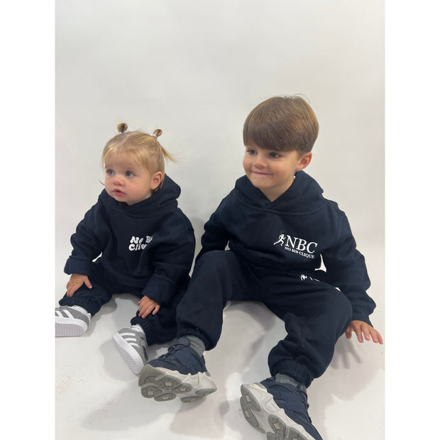 No Bib Clique Navy/white tracksuit