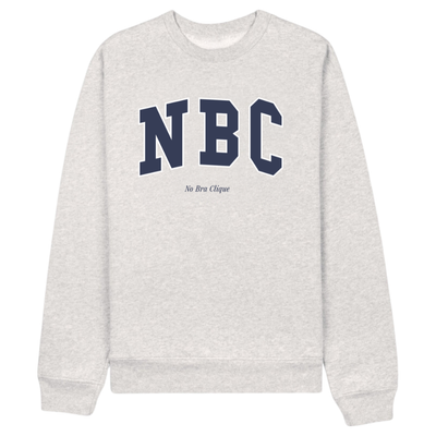 NBC Varsity grey/navy Sweater