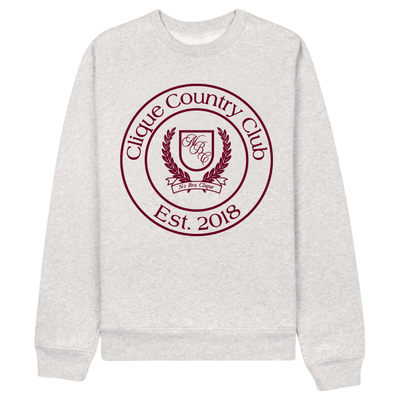 Country club grey Sweater