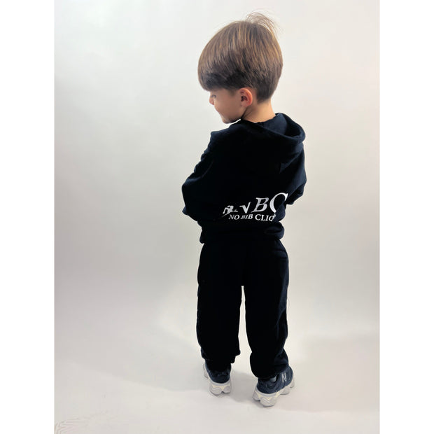 No Bib Clique Sport black tracksuit