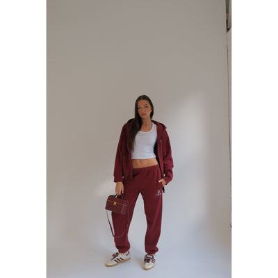 NBC crown maroon Jogger