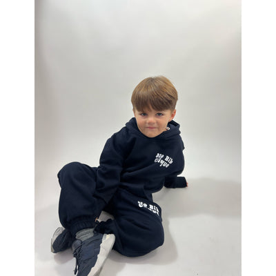 No Bib Clique Navy/white tracksuit