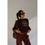 Country club maroon Sweater