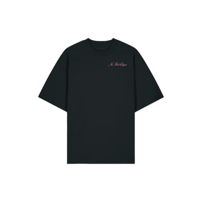 black/pink bikini T-shirt