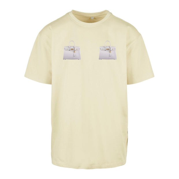 Birkin Boobs lemon/white T-shirt