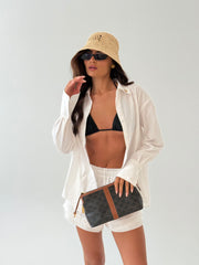 White two-piece set