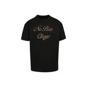 No bra clique leopard black tshirt