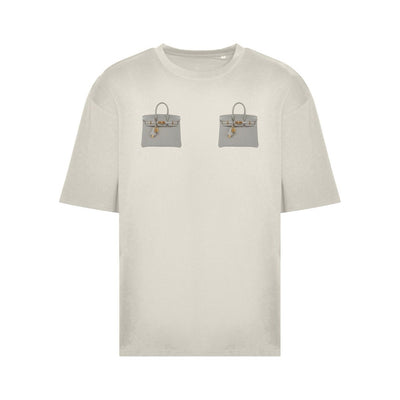 Birkin Boobs Stone/grey T-shirt