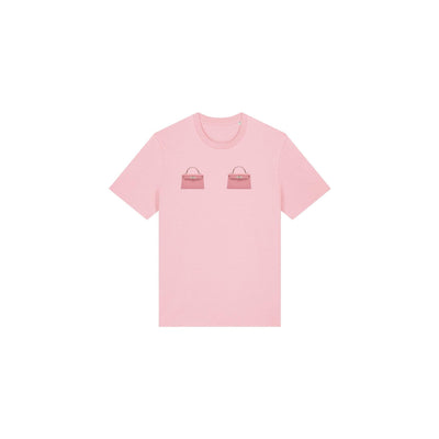 Kelly boobs candy pink T-shirt