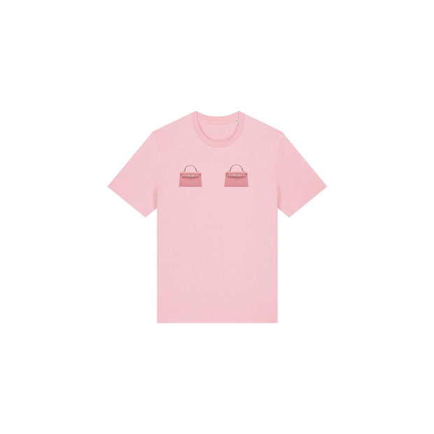 Kelly boobs candy pink T-shirt