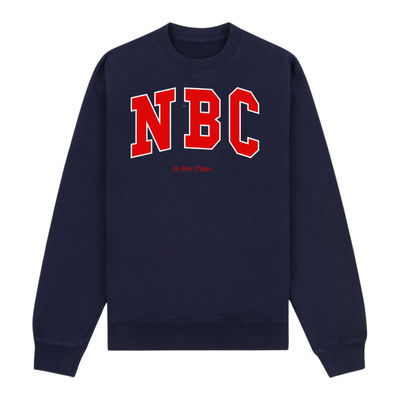 NBC Varsity Navy/Red Sweater