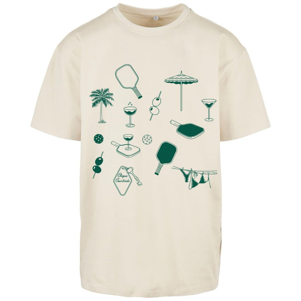 Clique courtside sand T-shirt