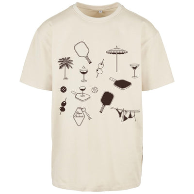 Clique courtside sand T-shirt