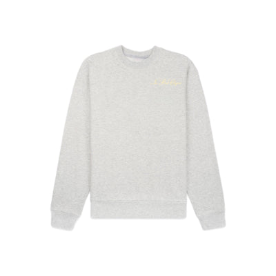 Grey/ butter yellow bikini sweater