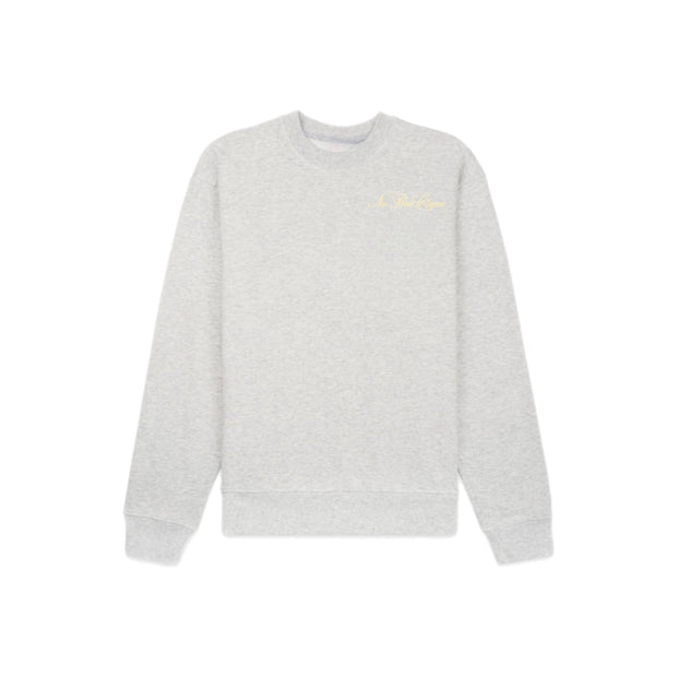 Grey/ butter yellow bikini sweater