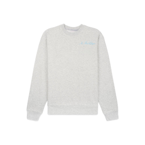 Grey/ baby blue bikini sweater