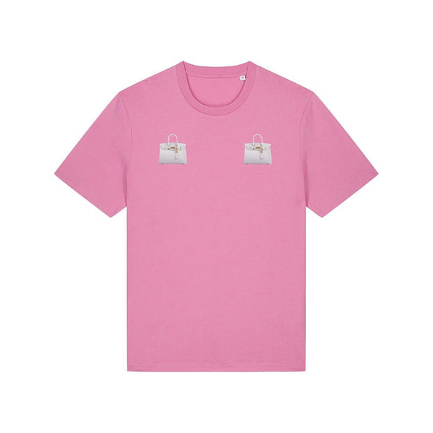 Birkin Boobs bubblegum pink /white T-shirt