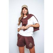 NBC Athletics chocolate Shorts