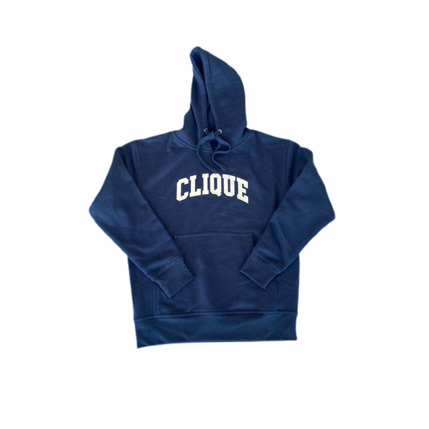 Clique Navy hood