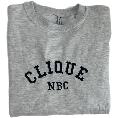 Clique nbc ash grey/black