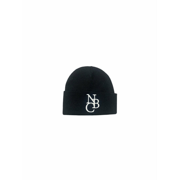 NBC3D black/white beanie