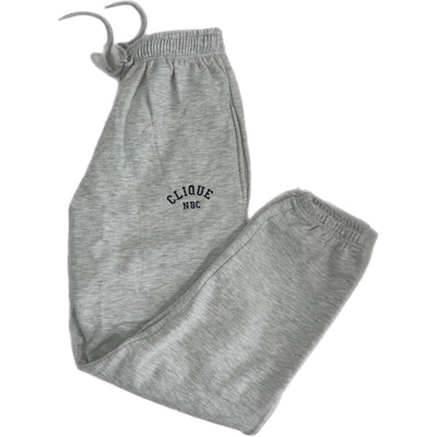 Clique nbc ash grey/ black jogger