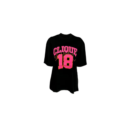 Clique 18 pink/orange T-shirt