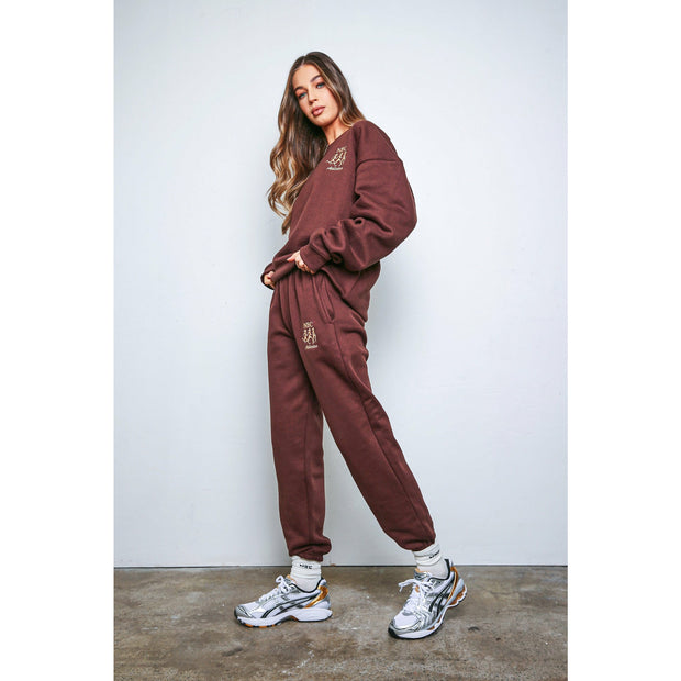 NBC Athletics Jogger- Chocolate